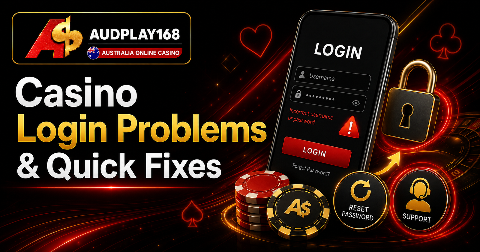 Casino Login Problems: Common Causes and Quick Fixes
