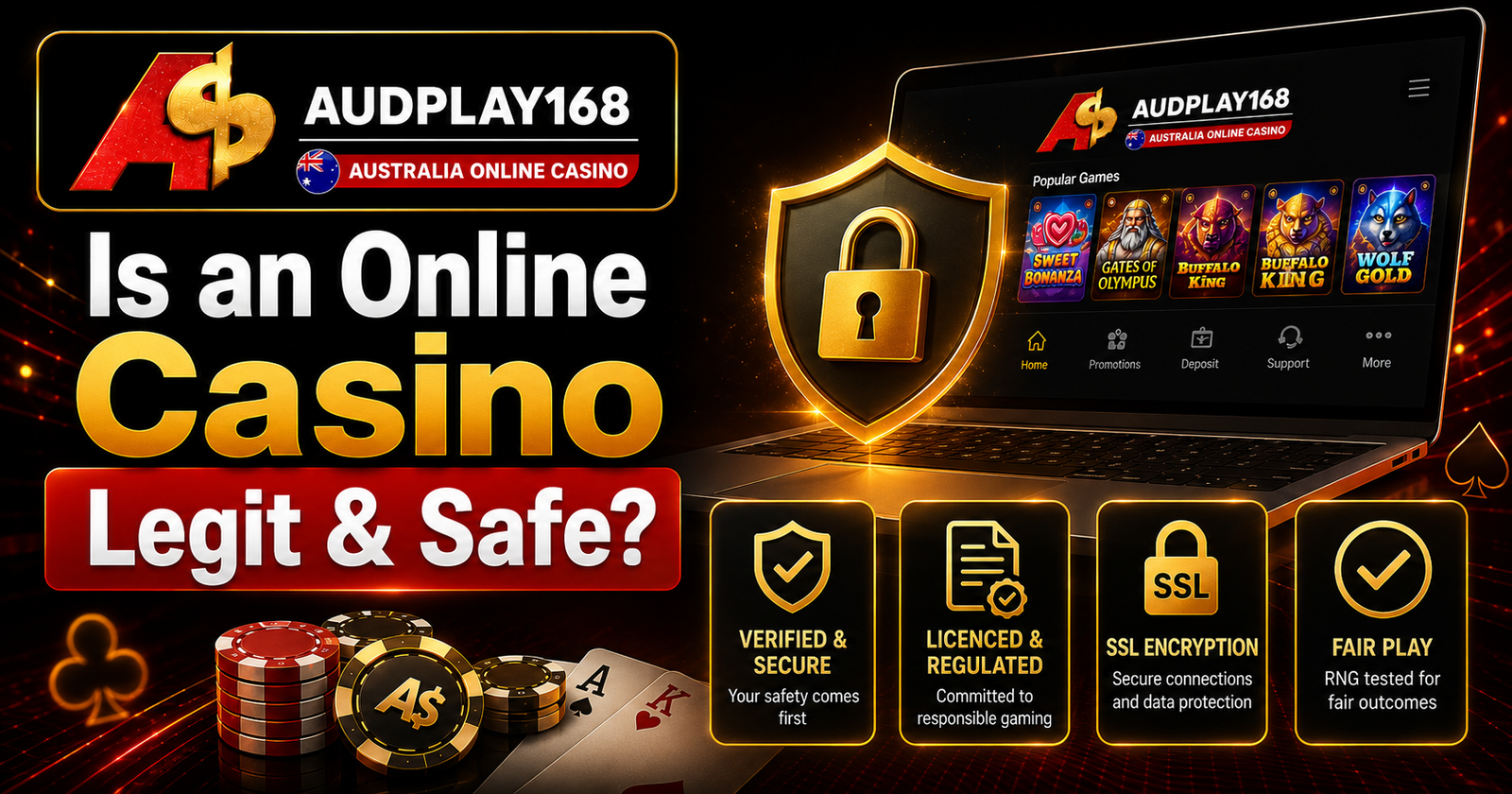 How to Tell Whether an Online Casino Is Legit and Safe